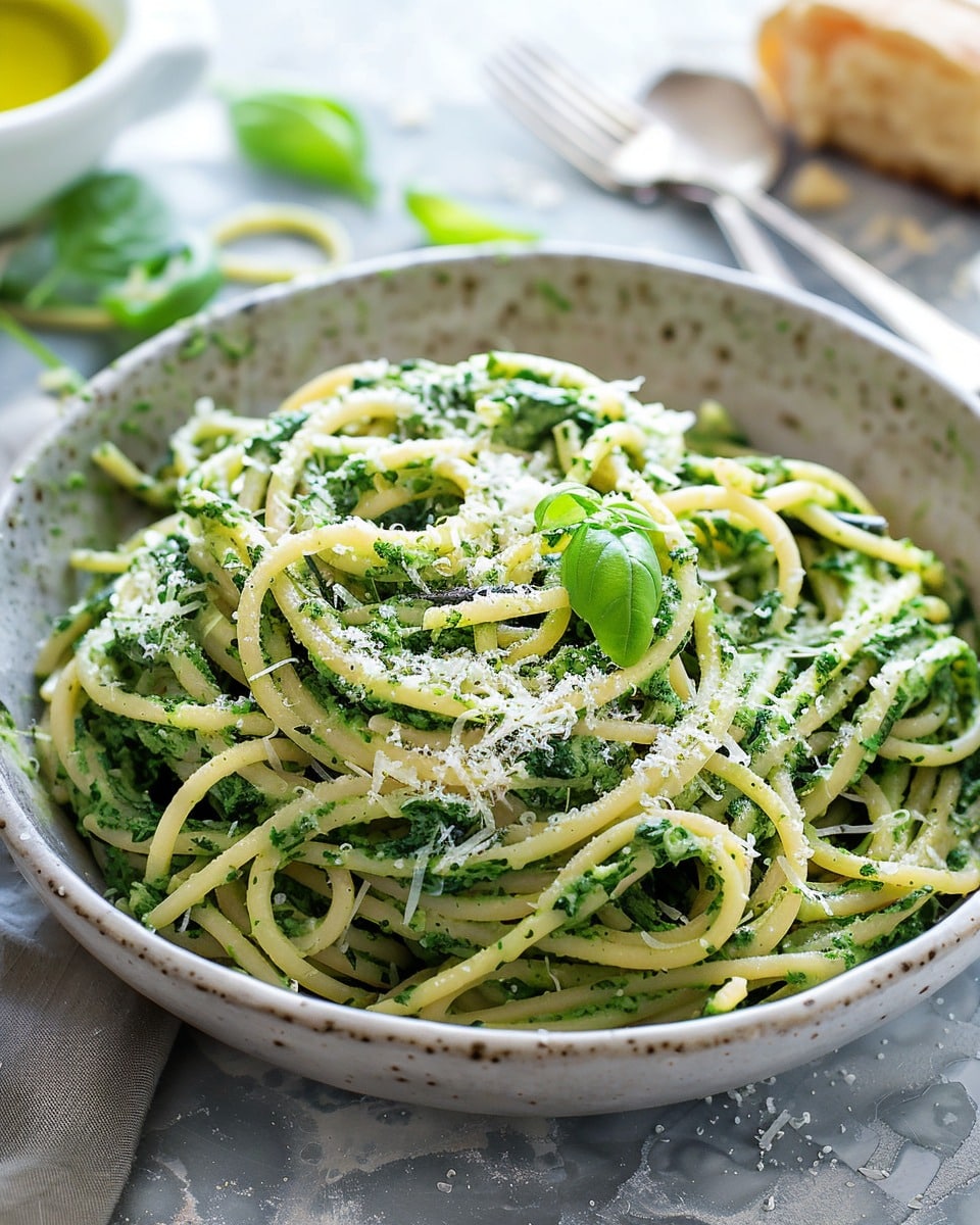 Quick Spinach Pasta