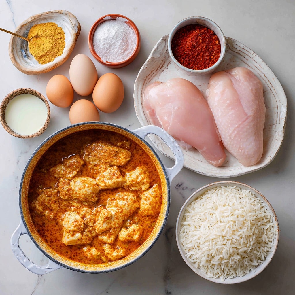 Creamy Paprika Chicken with Rice