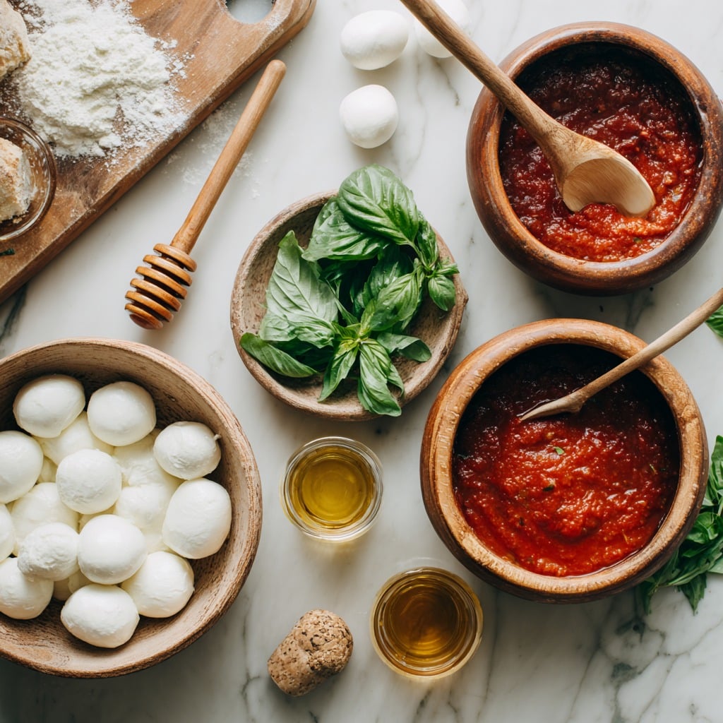 Savory Hot Honey Flatbread Pizza