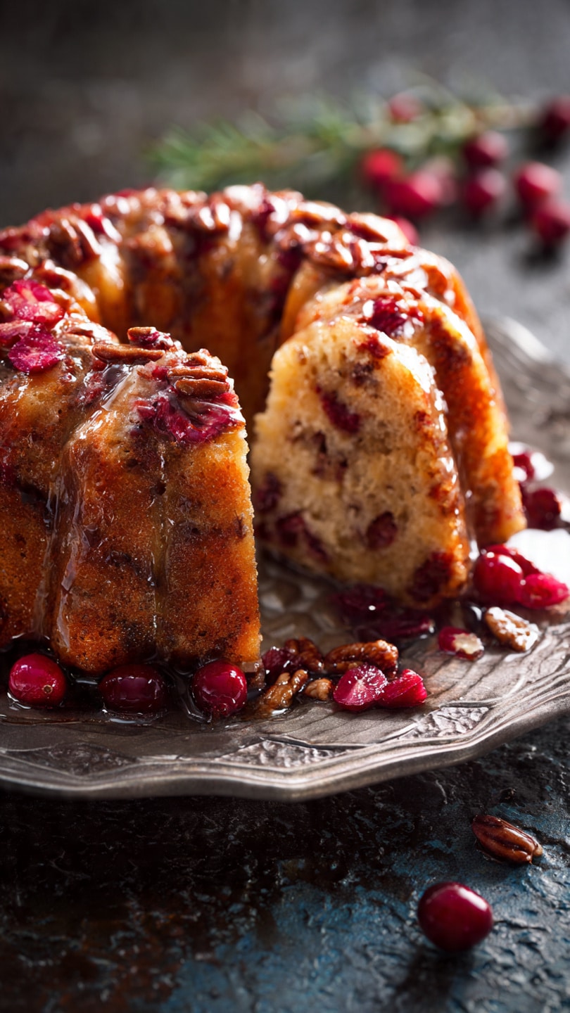 Cranberry Pecan Cake