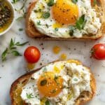 Egg and Ricotta Toast