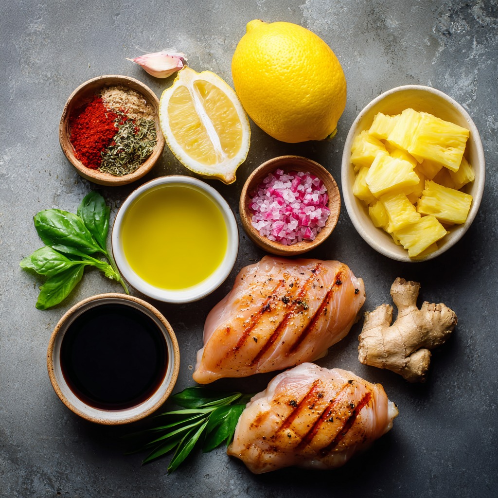 Key West Grilled Chicken with Tropical Citrus Marinade