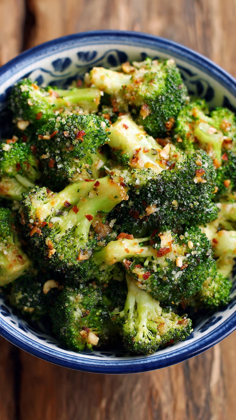 Copycat Longhorn Garlic Parmesan Broccoli
