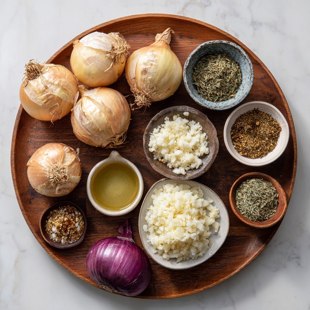 Greek Stuffed Onions