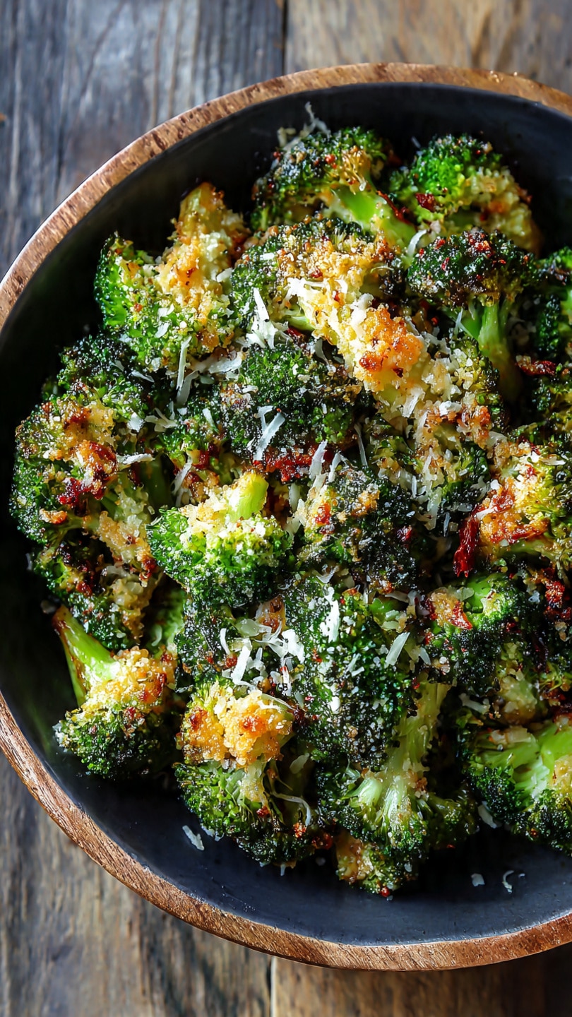 Copycat Longhorn Garlic Parmesan Broccoli