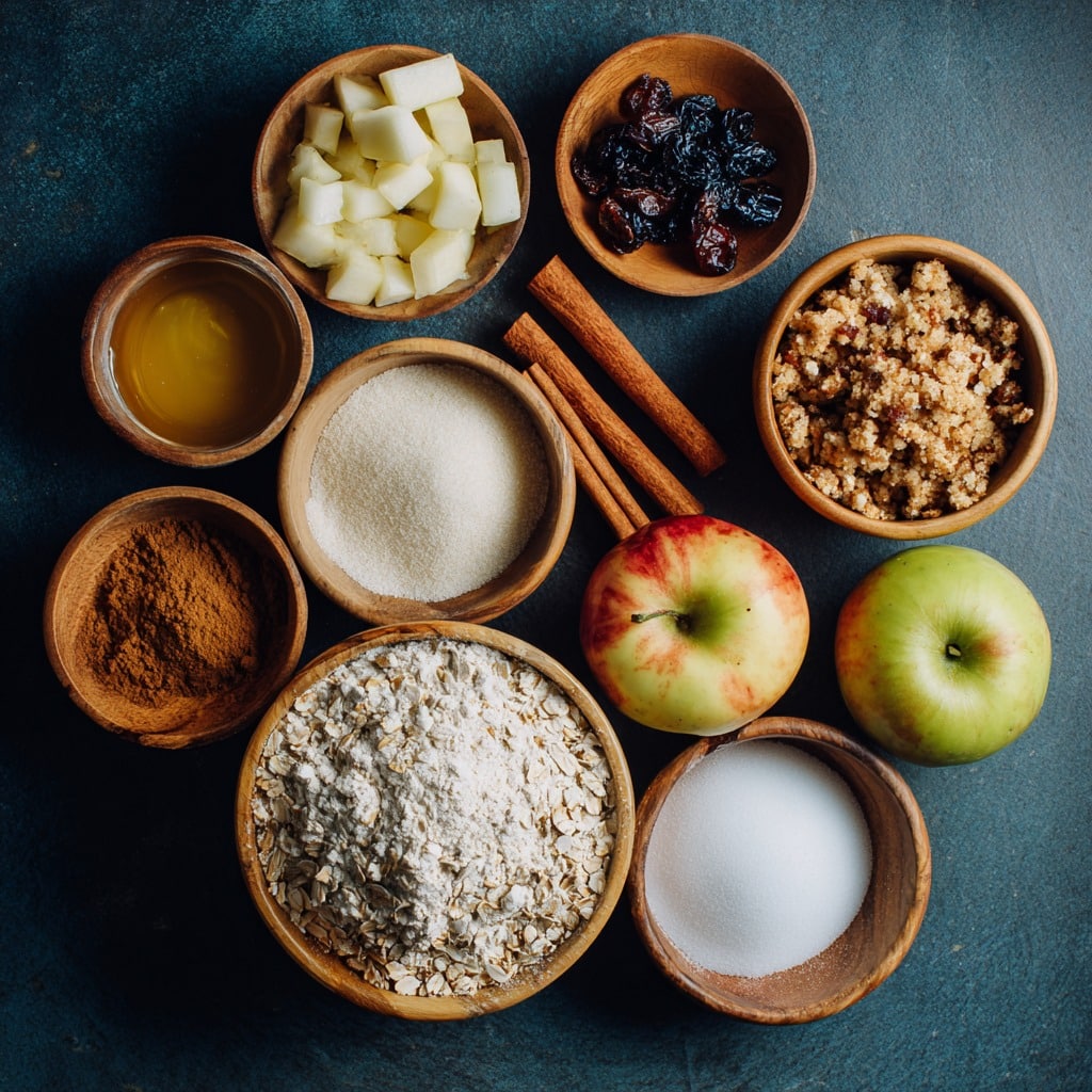 Healthy Breakfast Apple Crumble