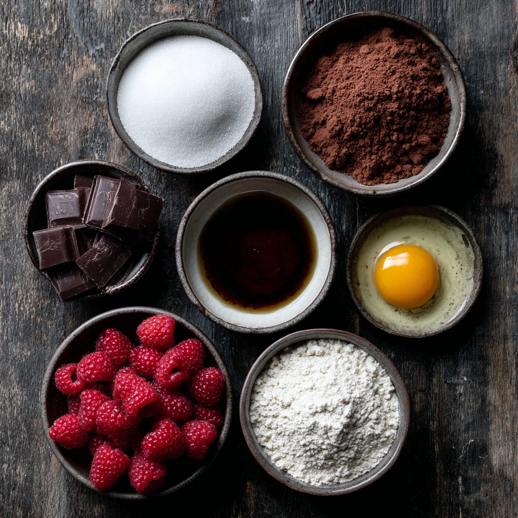 Chocolate Raspberry Crinkles