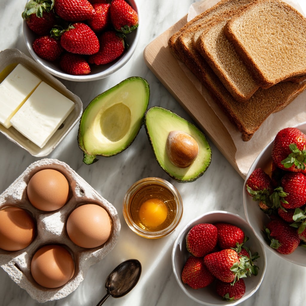 Fried Egg Avocado Toast with Chili Crunch