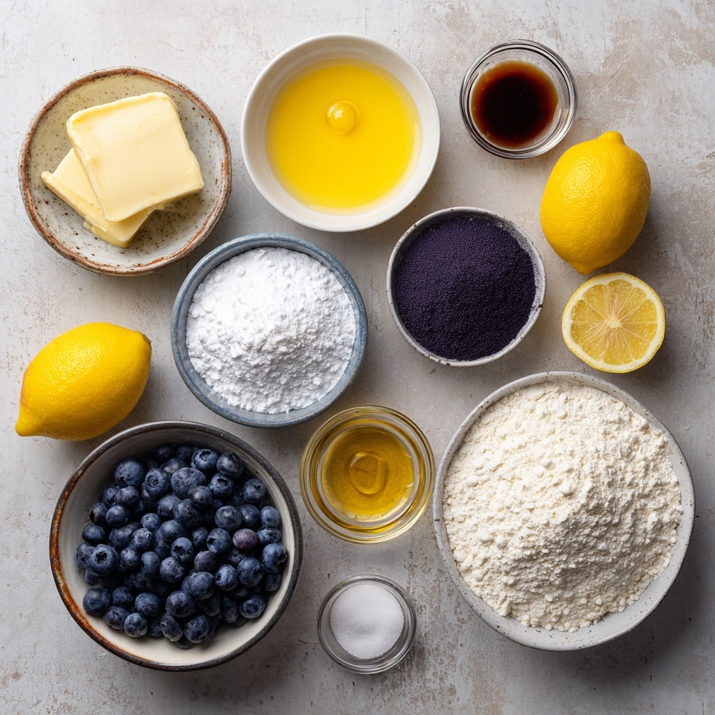 Lemon Blueberry Muffins