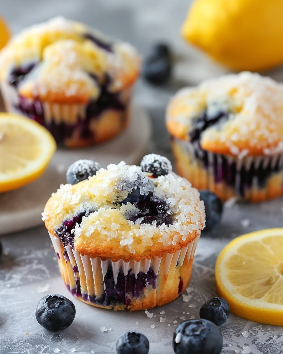 Lemon Blueberry Muffins