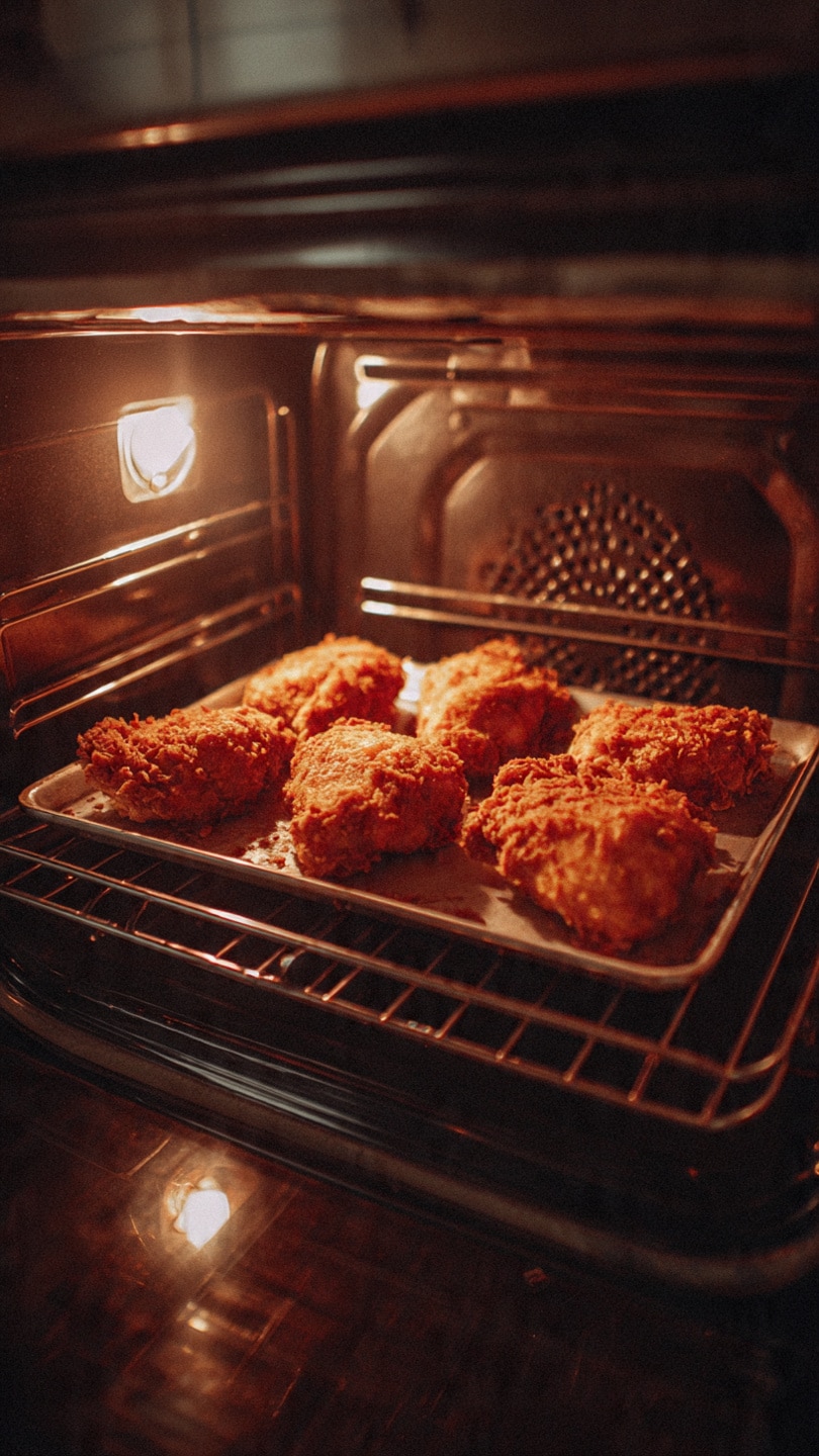 Homemade KFC Chicken in the Oven