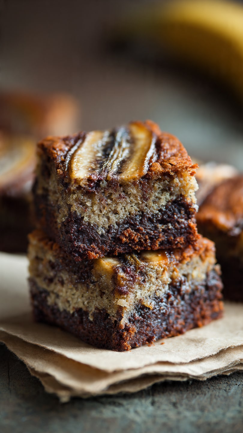 Banana Bread Brownies