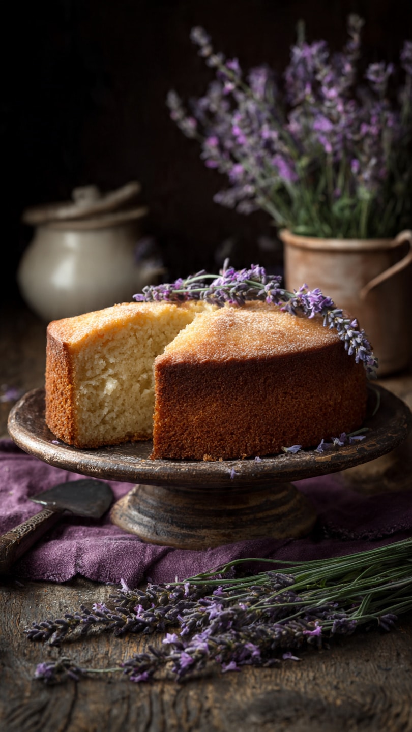 Earl Grey Lavender Cake
