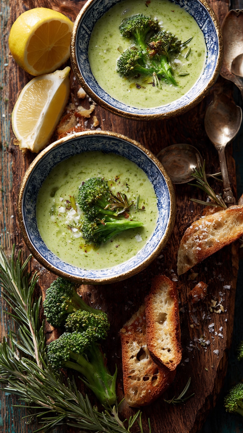Warming Italian Broccoli Soup