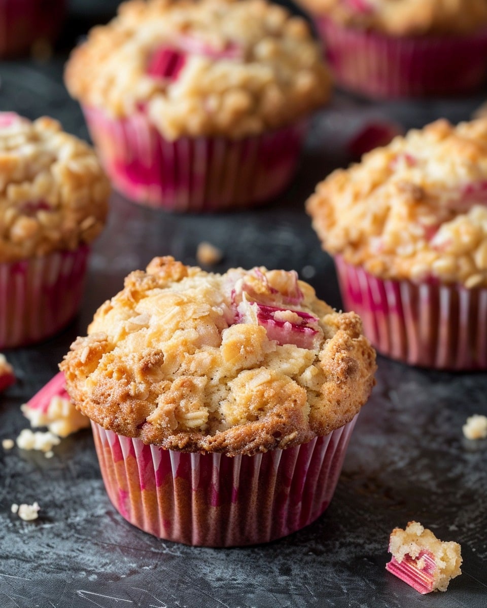 Rhubarb Muffins
