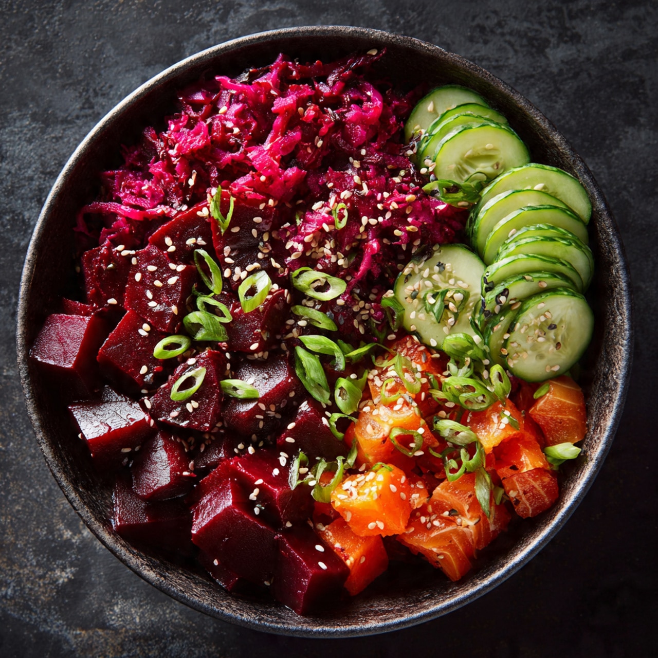 Vegan Beet Poke Bowl