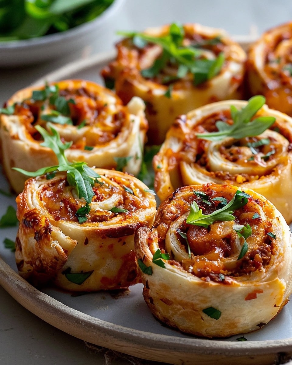 Spicy Harissa Chicken Pinwheels