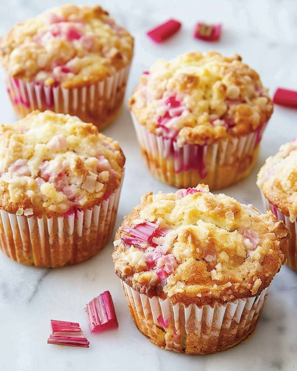 Rhubarb Muffins