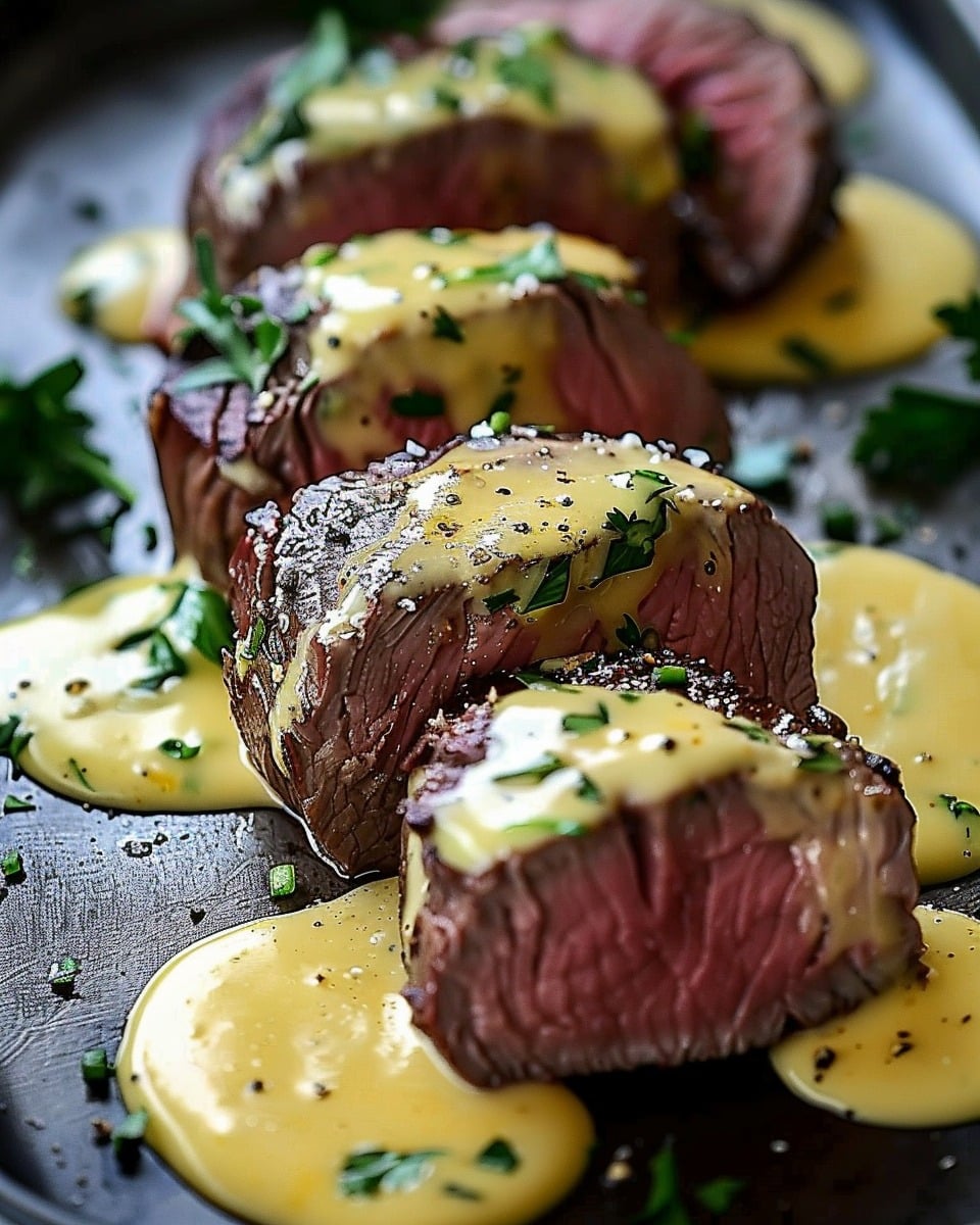 Perfectly Seared Beef Tenderloin & Creamy Béarnaise Bliss