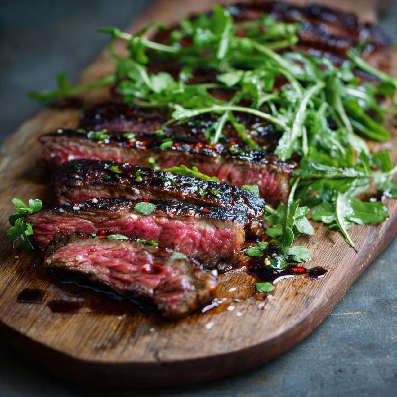 Bavette Steak with Balsamic