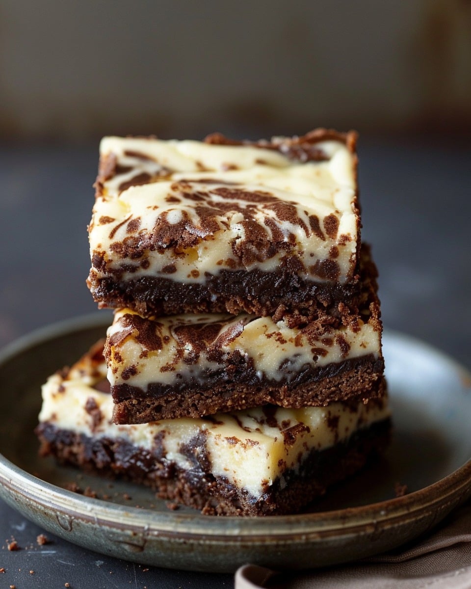 Cheesecake Brownies