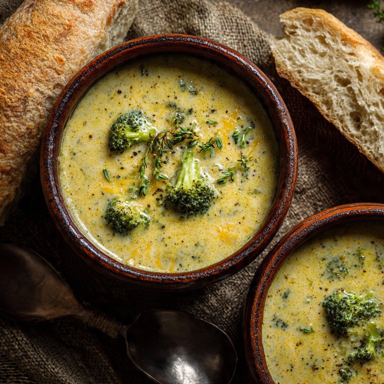 Vegan Broccoli Cheddar Soup Recipe