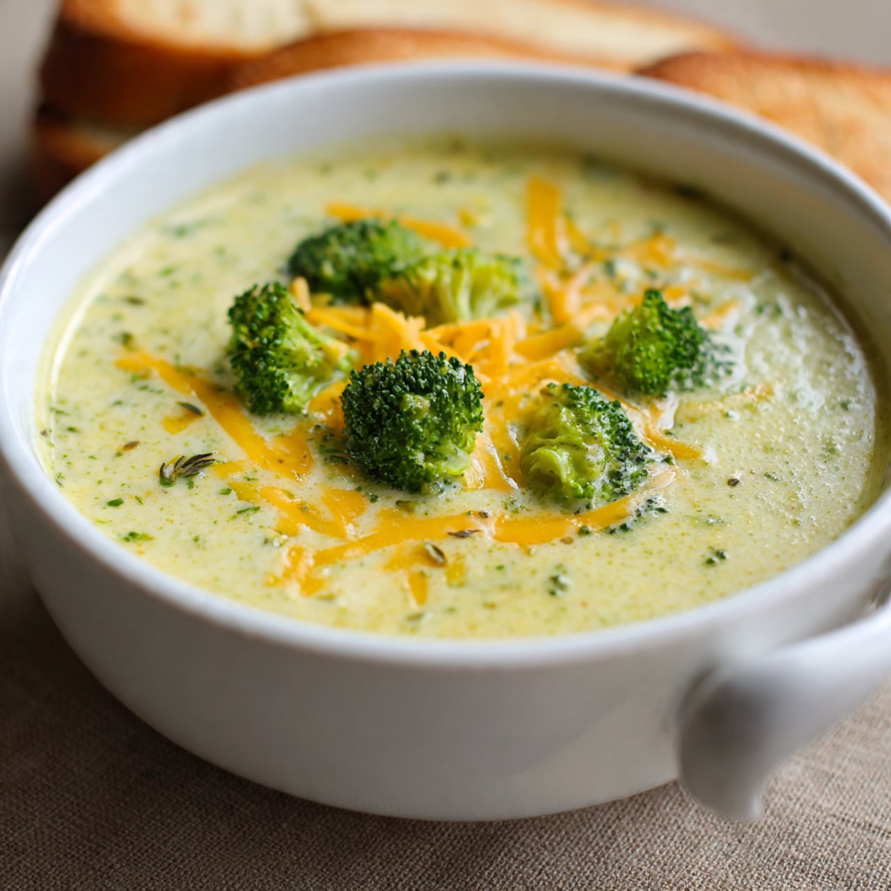 Vegan Broccoli Cheddar Soup Recipe