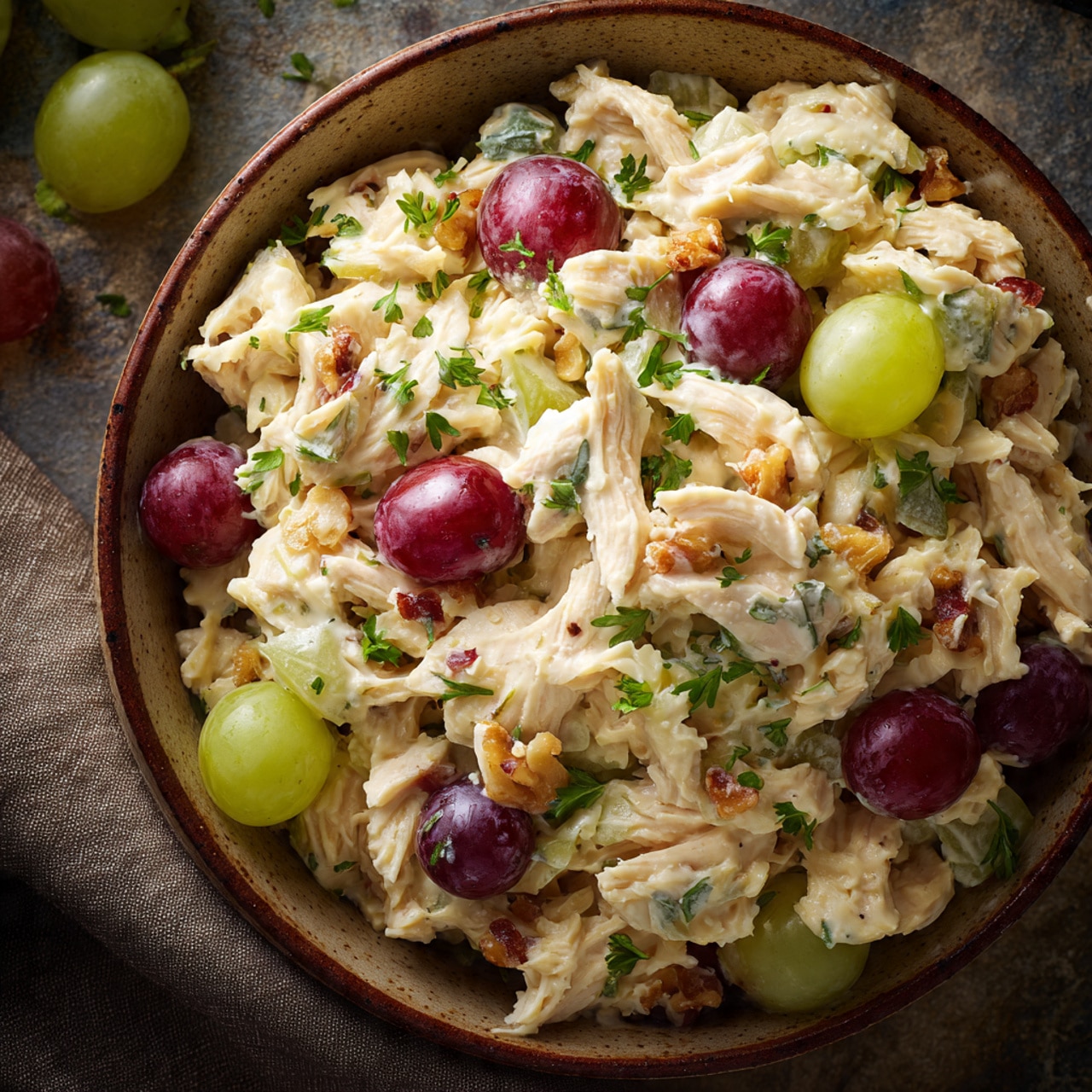 Chicken Salad With Grapes
