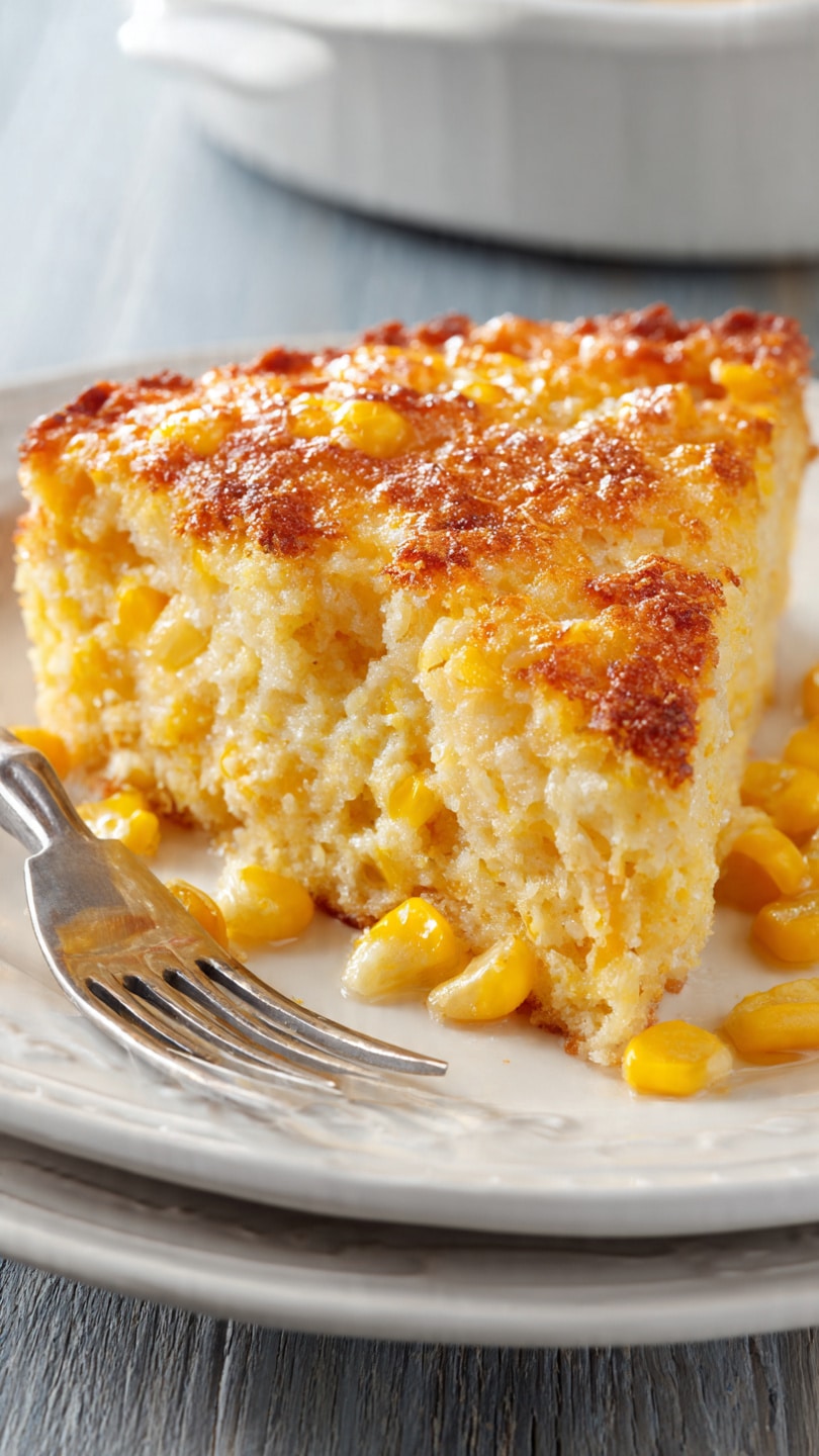 The Best Cream Cheese Corn Casserole