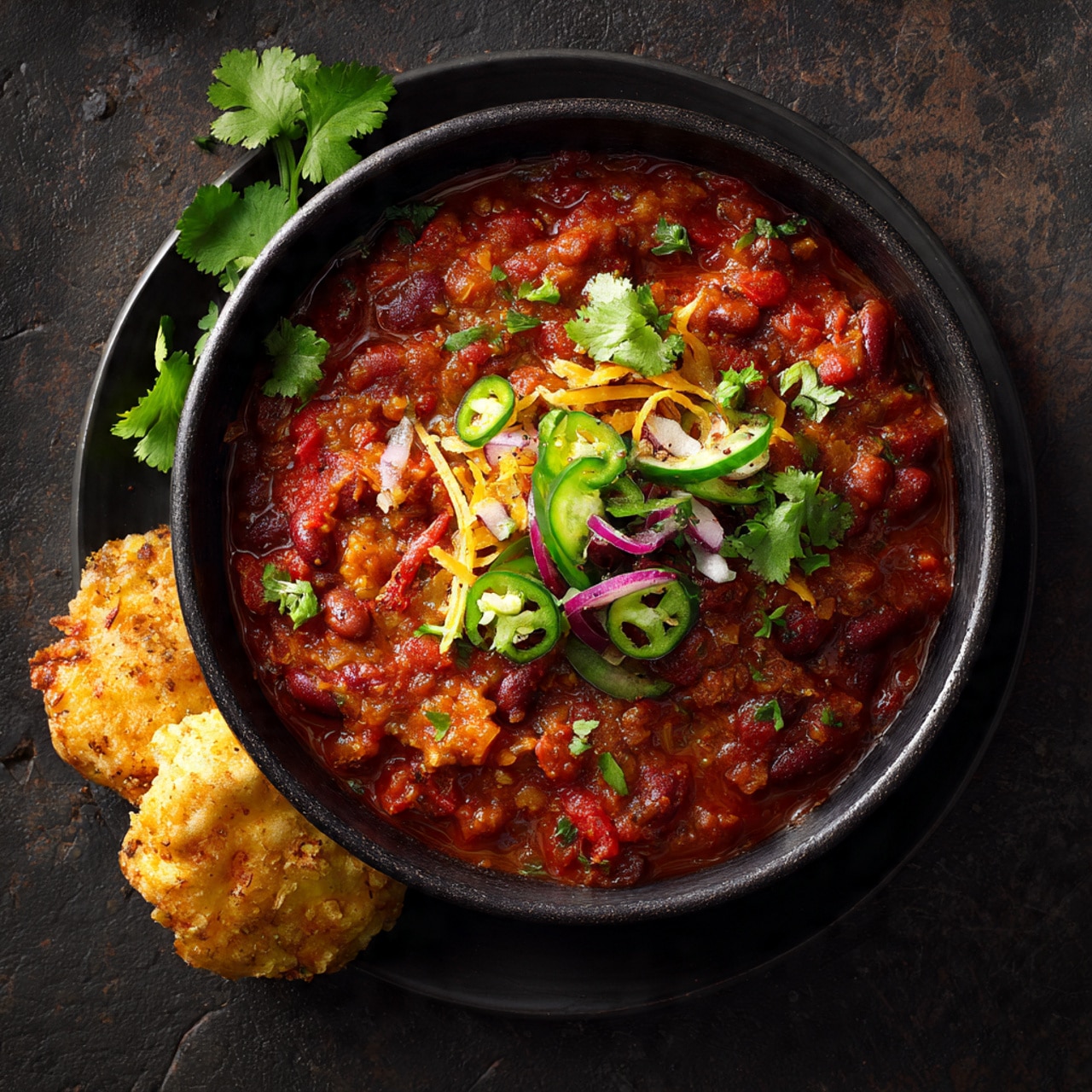 Vegetarian Chili For Dinner