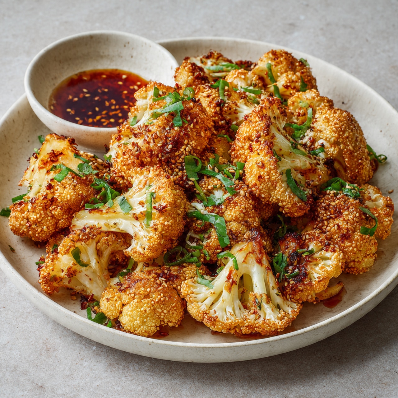 Korean-Style Baked Cauliflower
