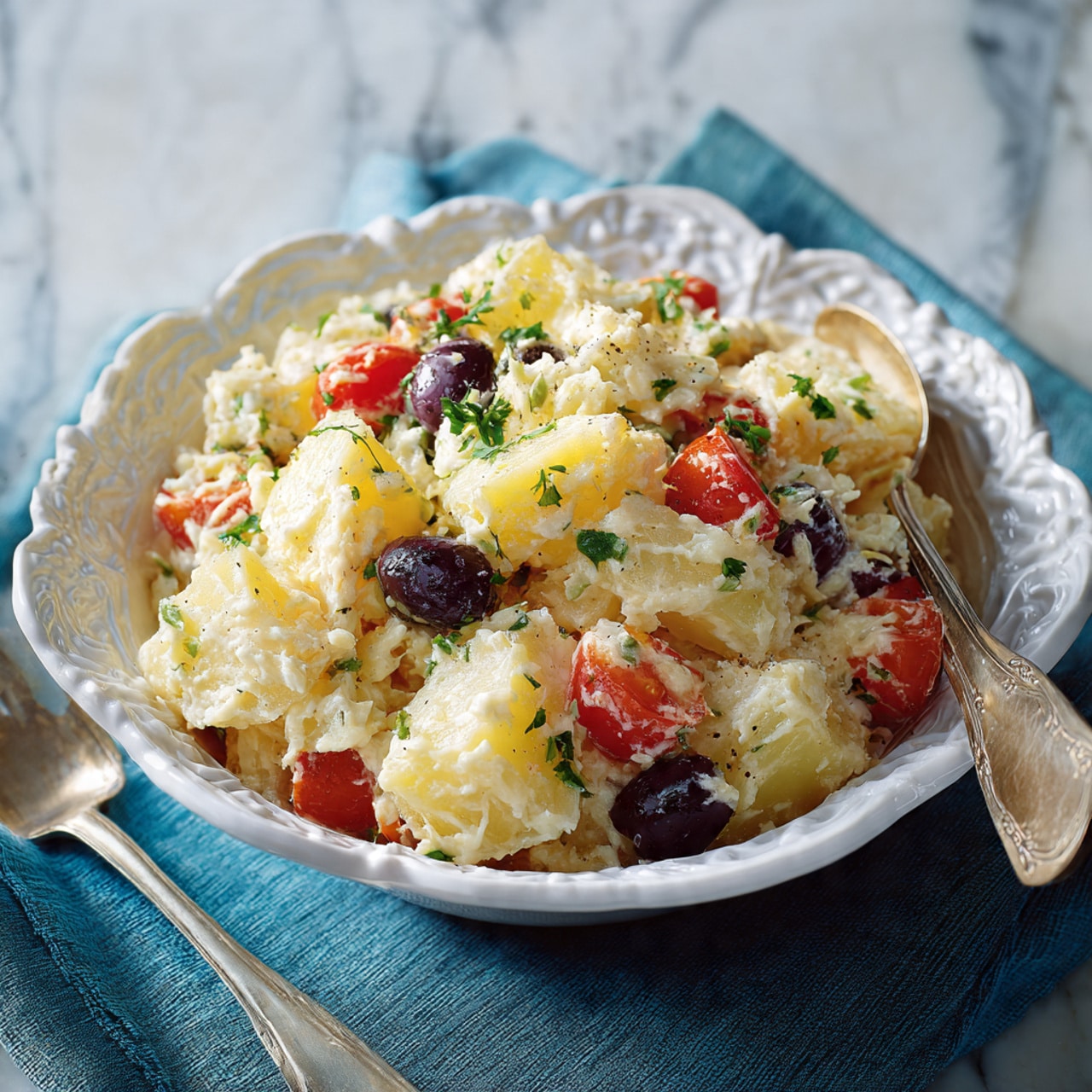 Olive Greek Potato Salad