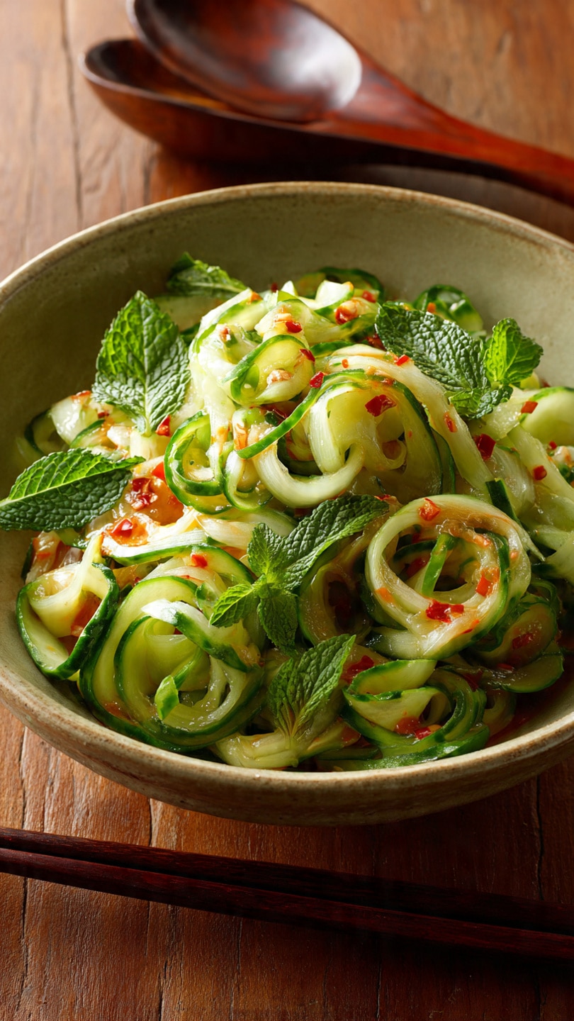 Easy Asian Cucumber Salad