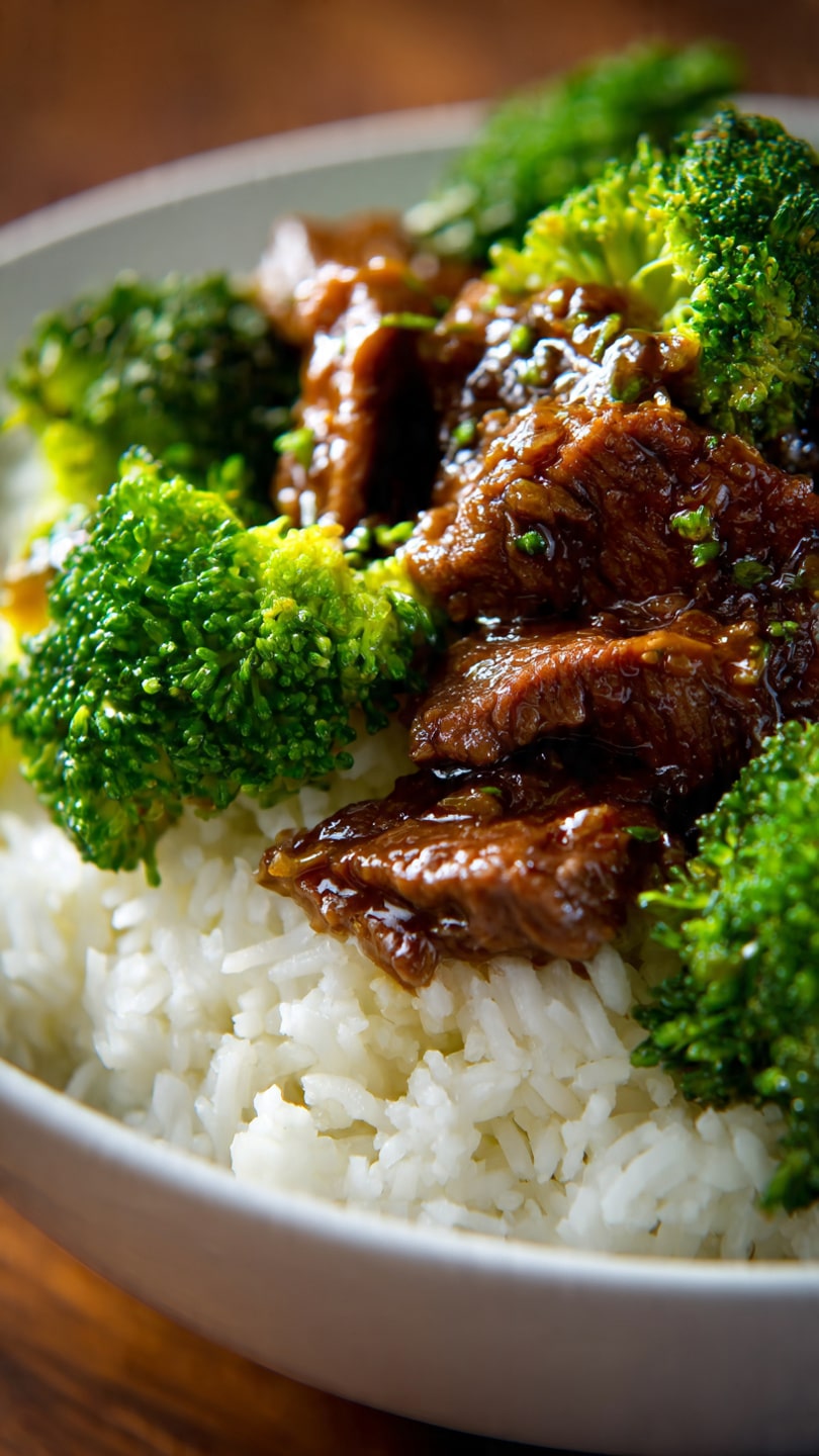 Crockpot Beef and Broccoli