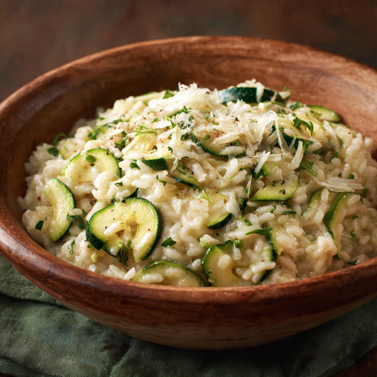 Zucchini Risotto