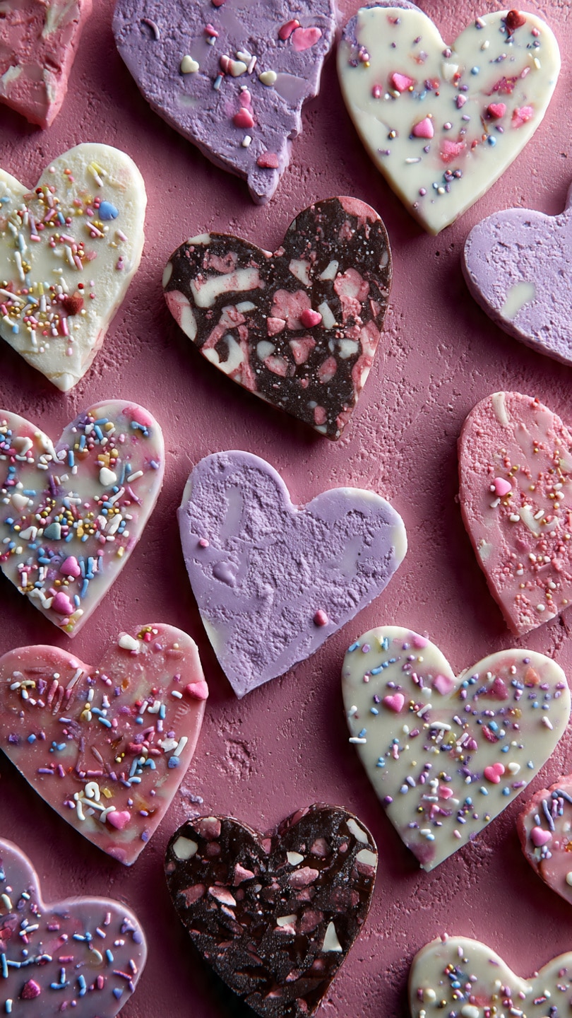 Candy Heart Bark