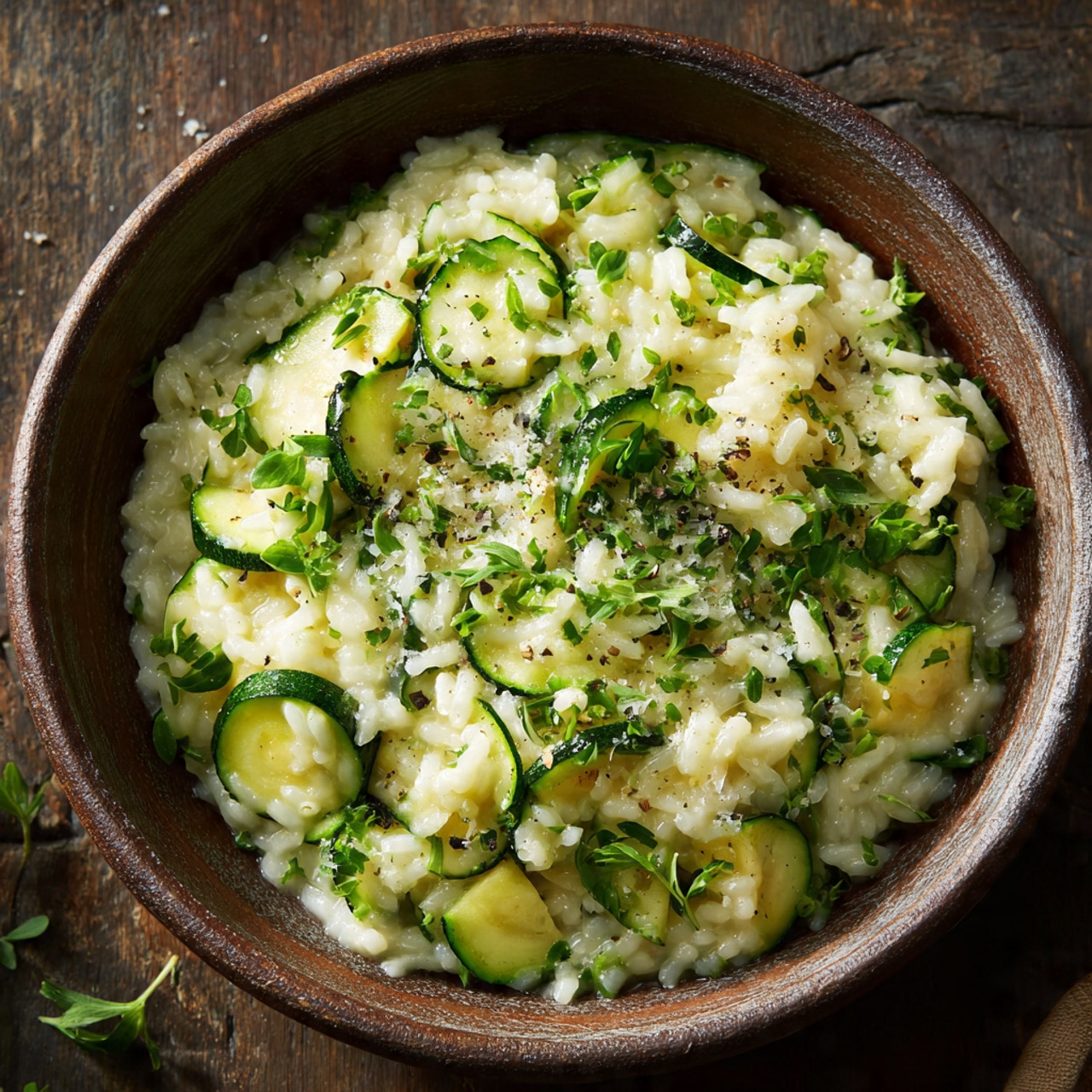 Zucchini Risotto