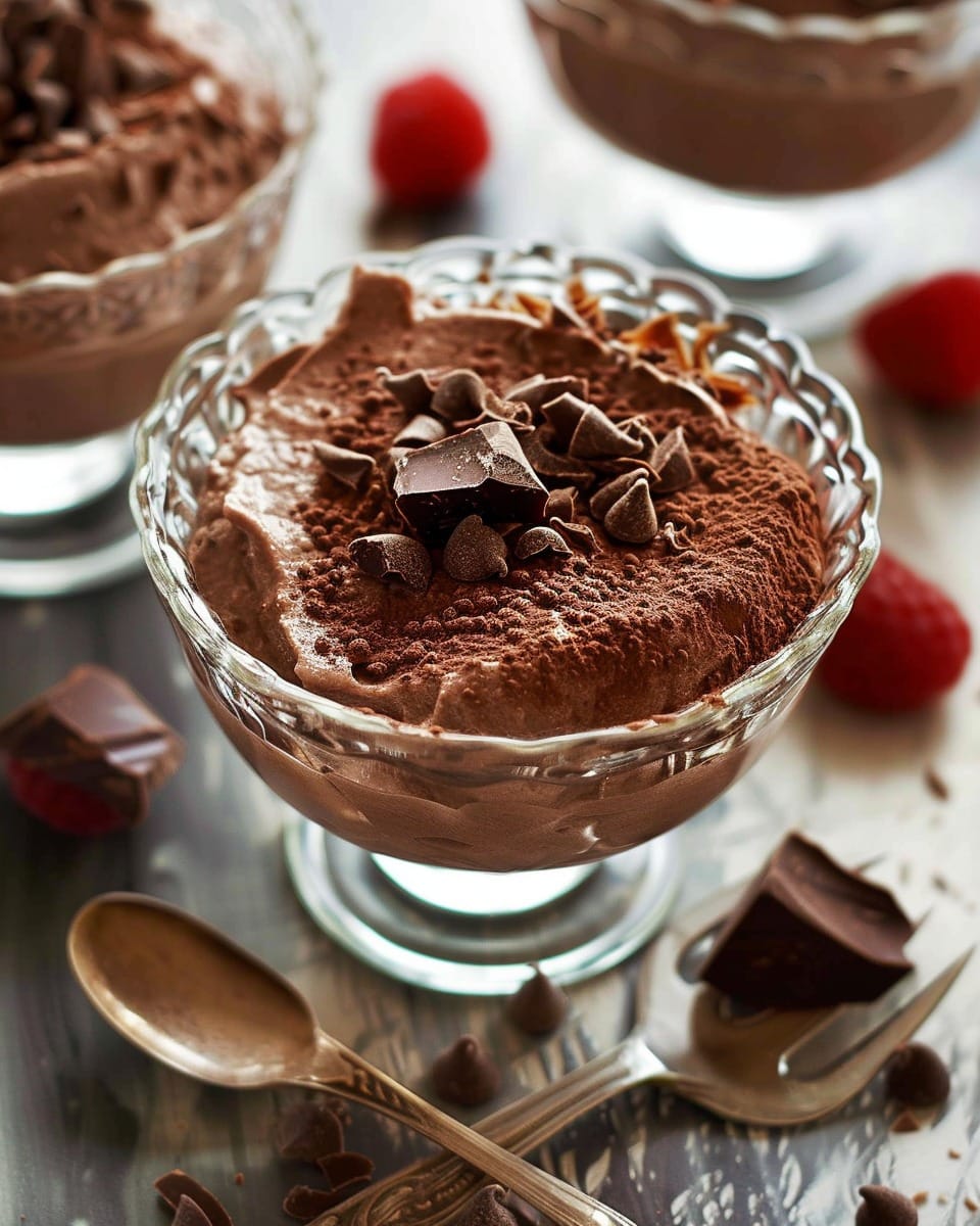 Homemade Chocolate Mousse