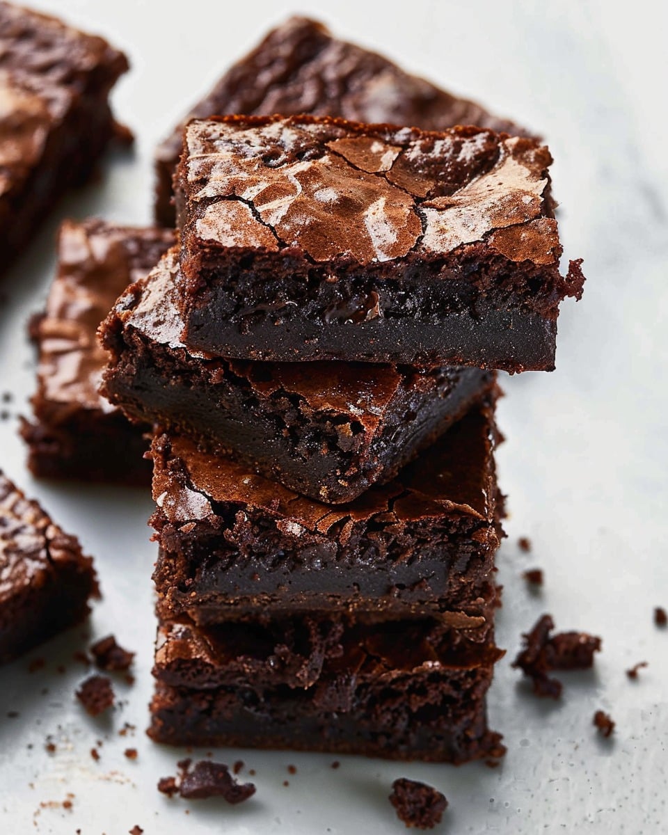 Seriously Fudgy Homemade Brownies