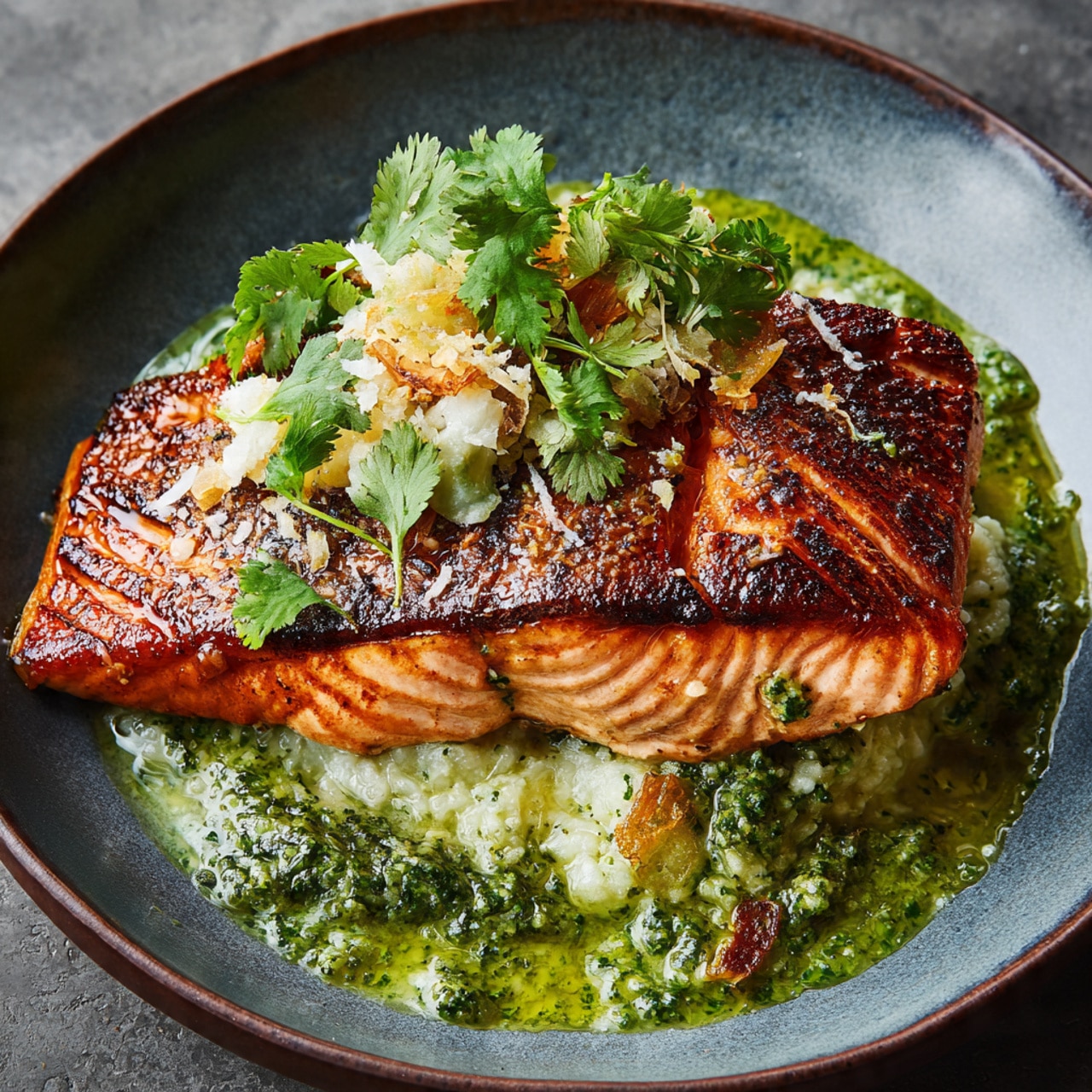 Pesto Salmon