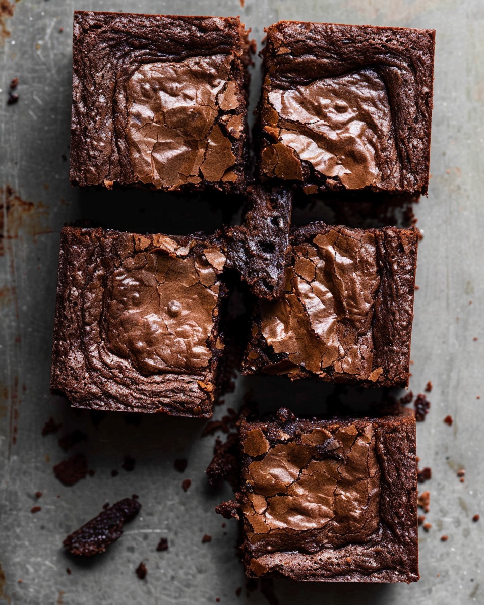 Seriously Fudgy Homemade Brownies