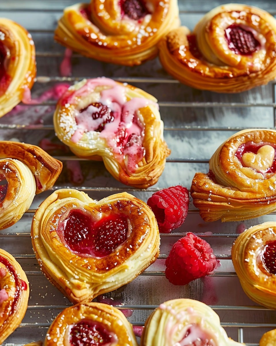 Strawberry Palmiers
