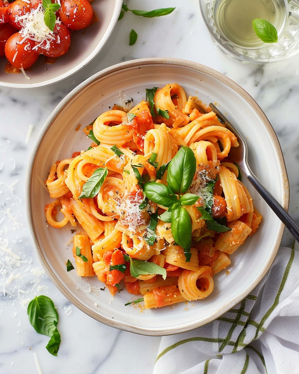 Creamy Pasta Pomodoro