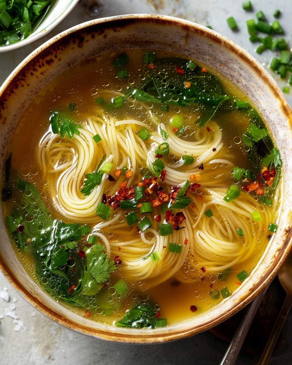 Ginger Garlic Noodle Broth