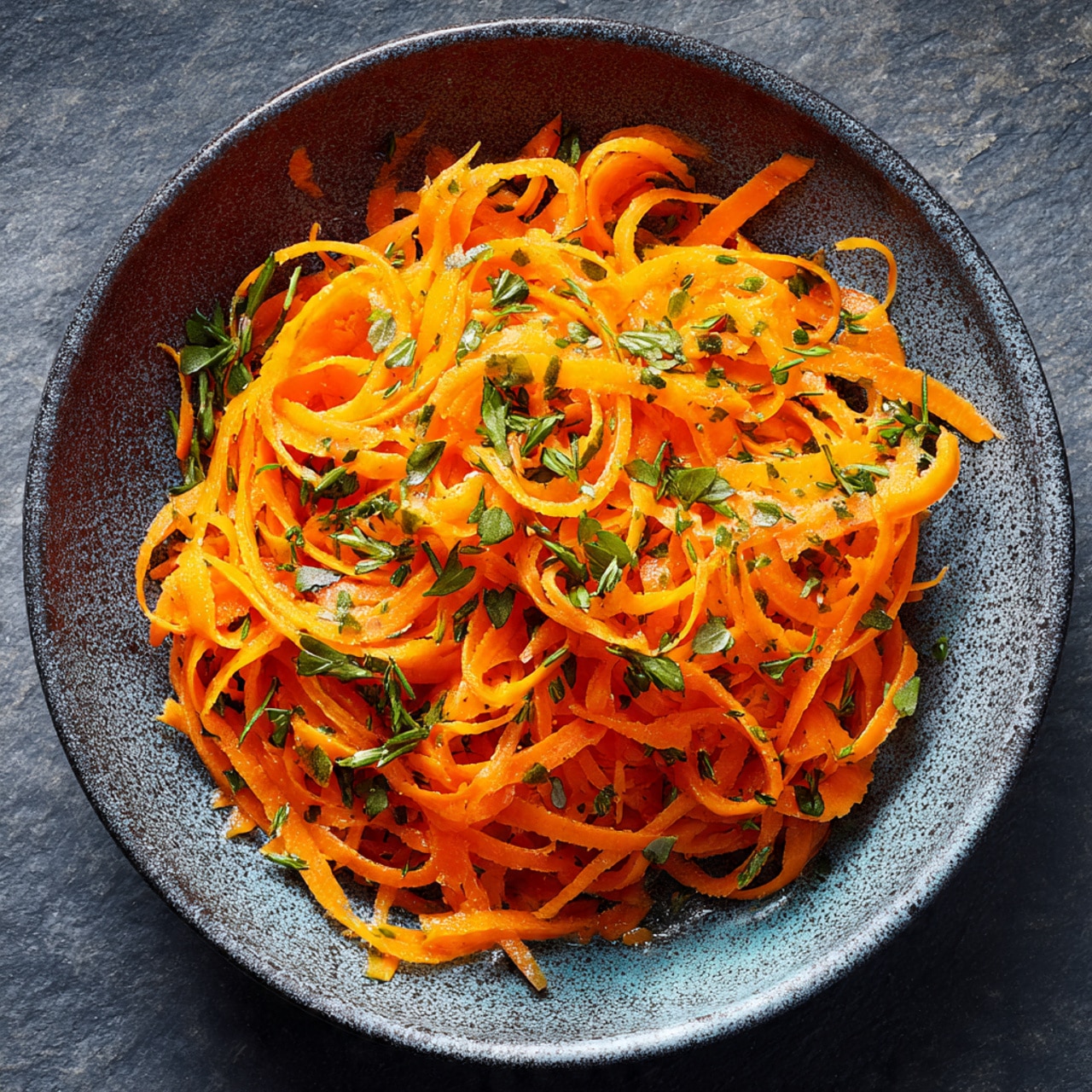 Raw Carrot Salad with Tarragon