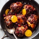Skillet Cranberry Orange Chicken: A Sweet and Savory Holiday Favorite Recipe