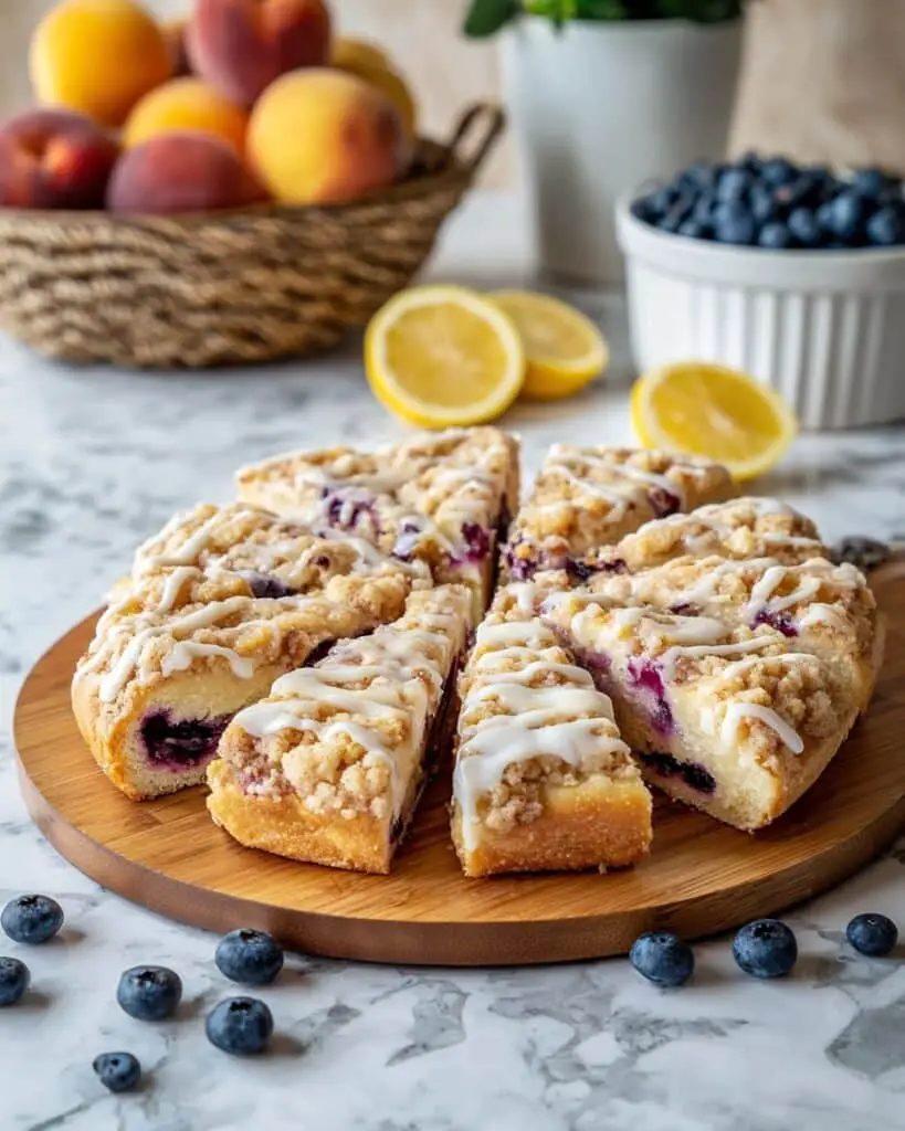 Wild Blueberry Cheesecake Danish Sourdough Focaccia Recipe