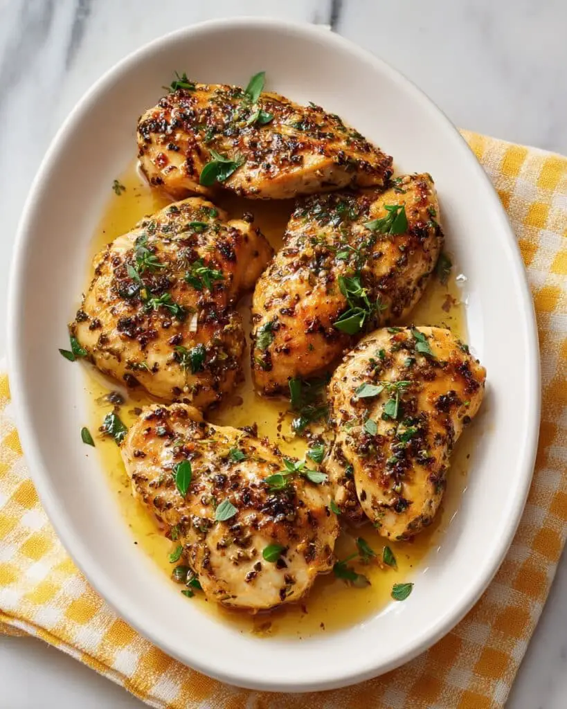 Garlic Butter Chicken Cutlets Recipe