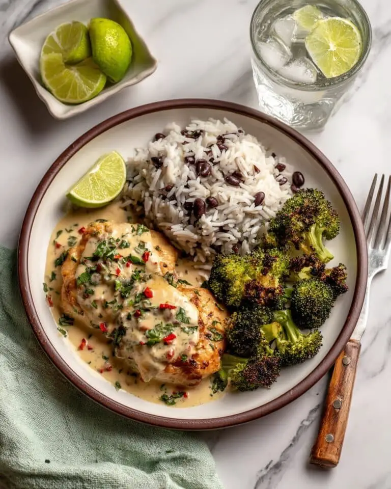 Creamy Cilantro Lime Chicken Recipe