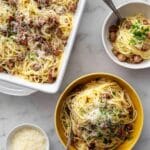 Baked Spaghetti with Cream of Mushroom Soup Recipe